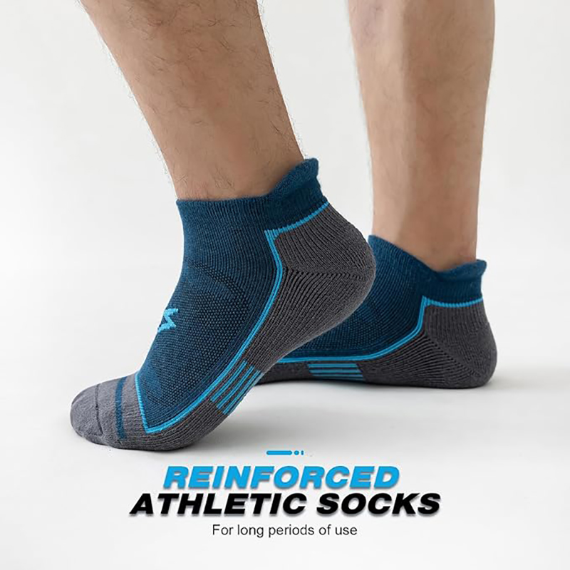 6 Pack Men's Athletic Socks Th – Athletic Sock Cushion recenzja i cena