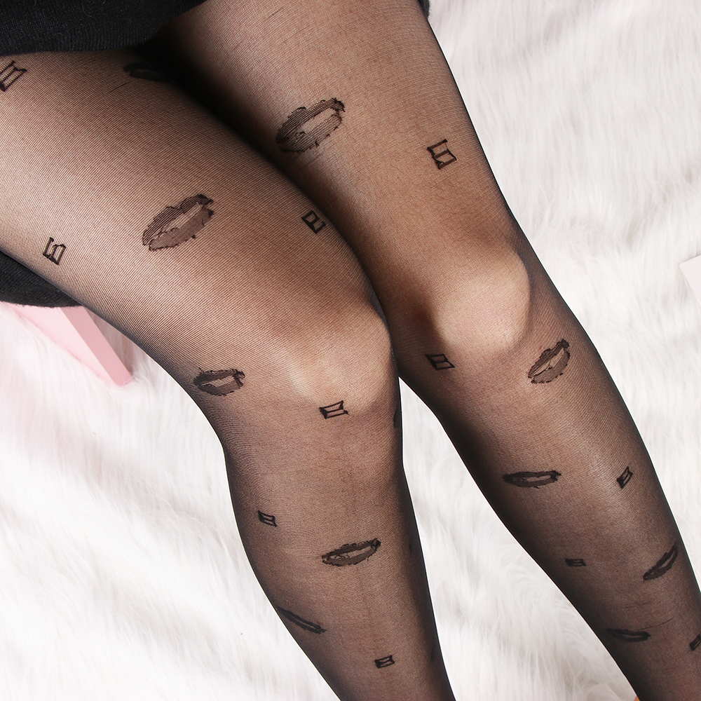 Sexy Women love Dot Embroidery – Tights Pantyhose Sheer recenzja i cena