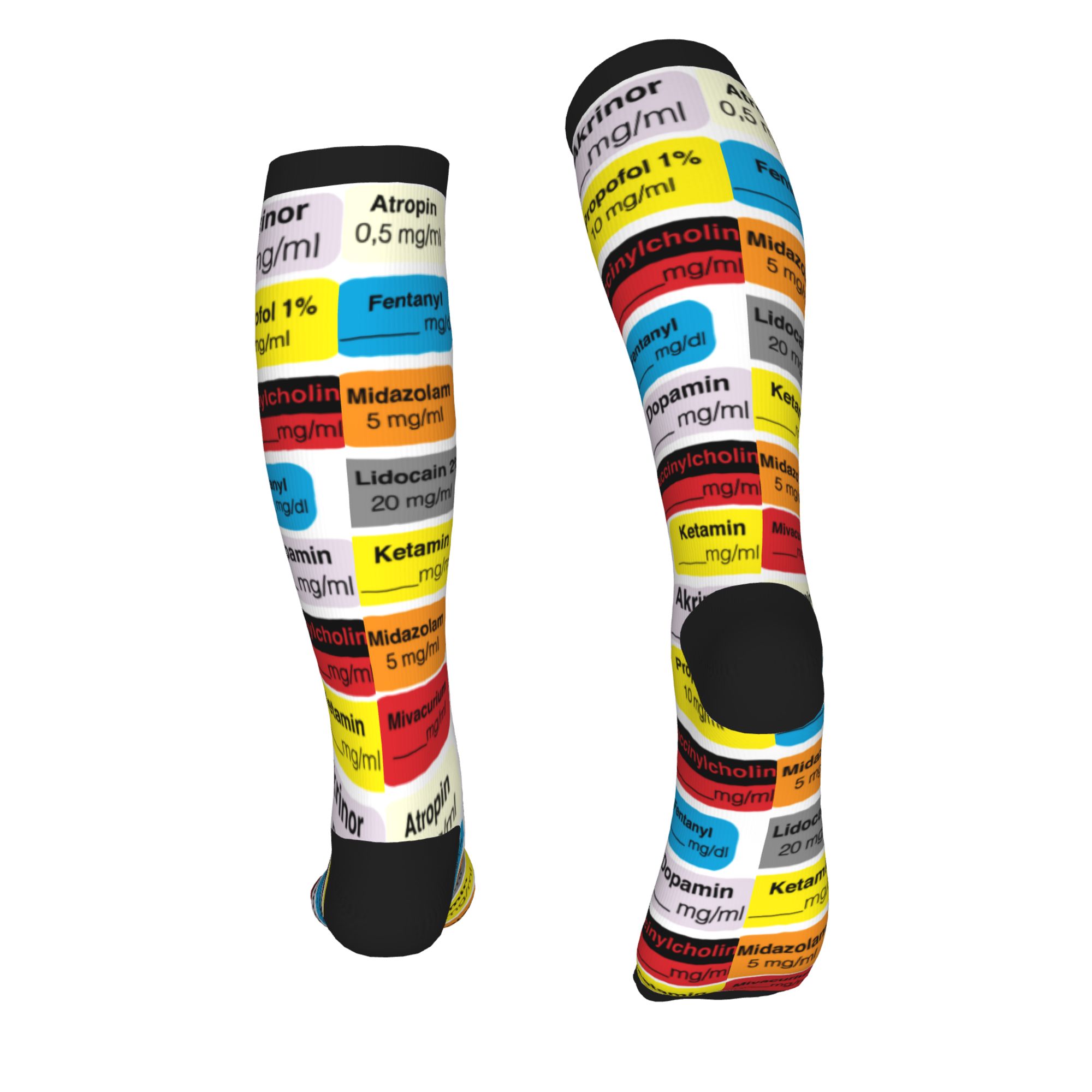 Anesthesia Medication Labels M – Compression Sock Medical recenzja i cena