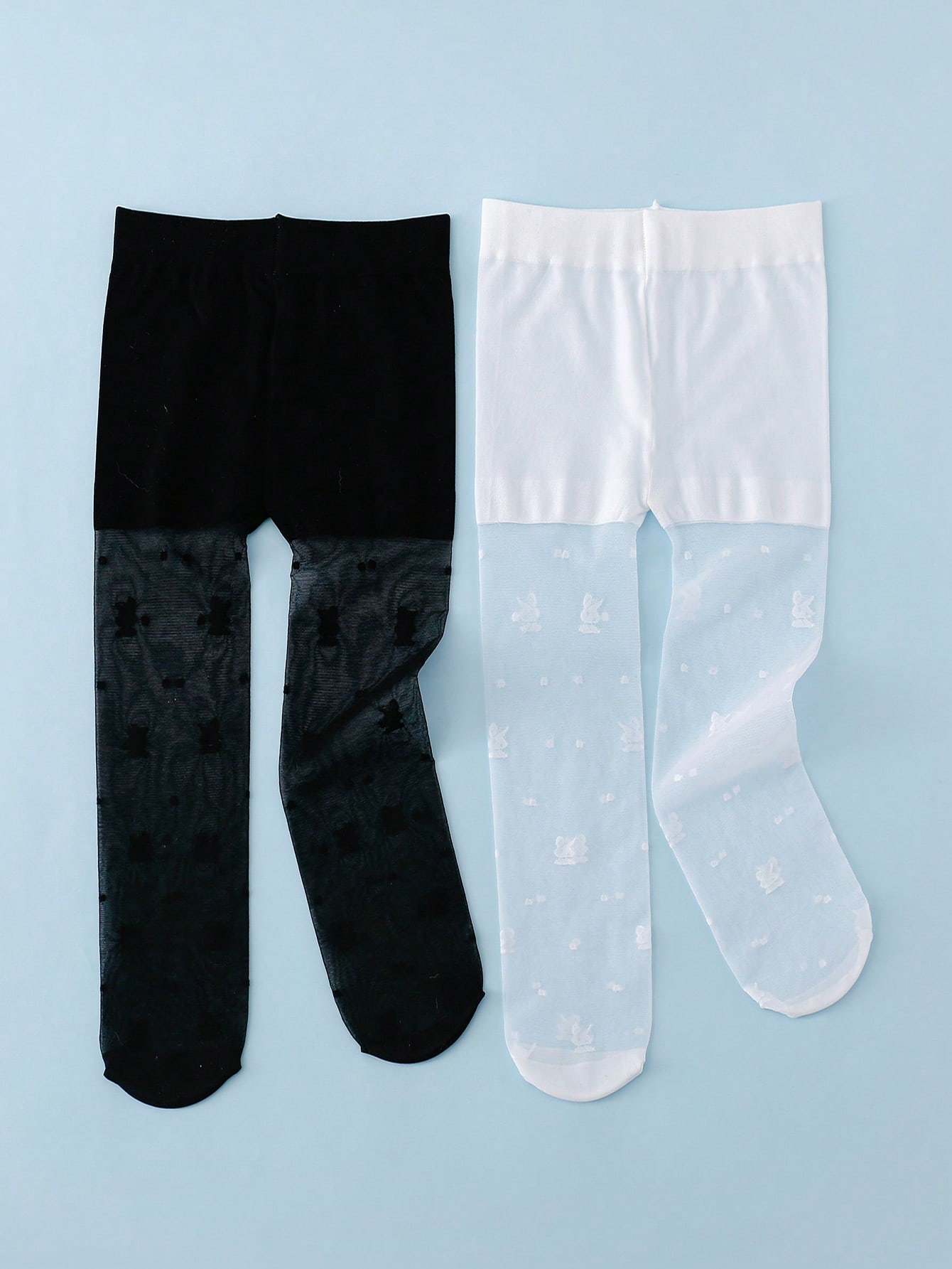3Pack Toddler Girl Rabbit Prin – Tights Pantyhose Sheer recenzja i cena