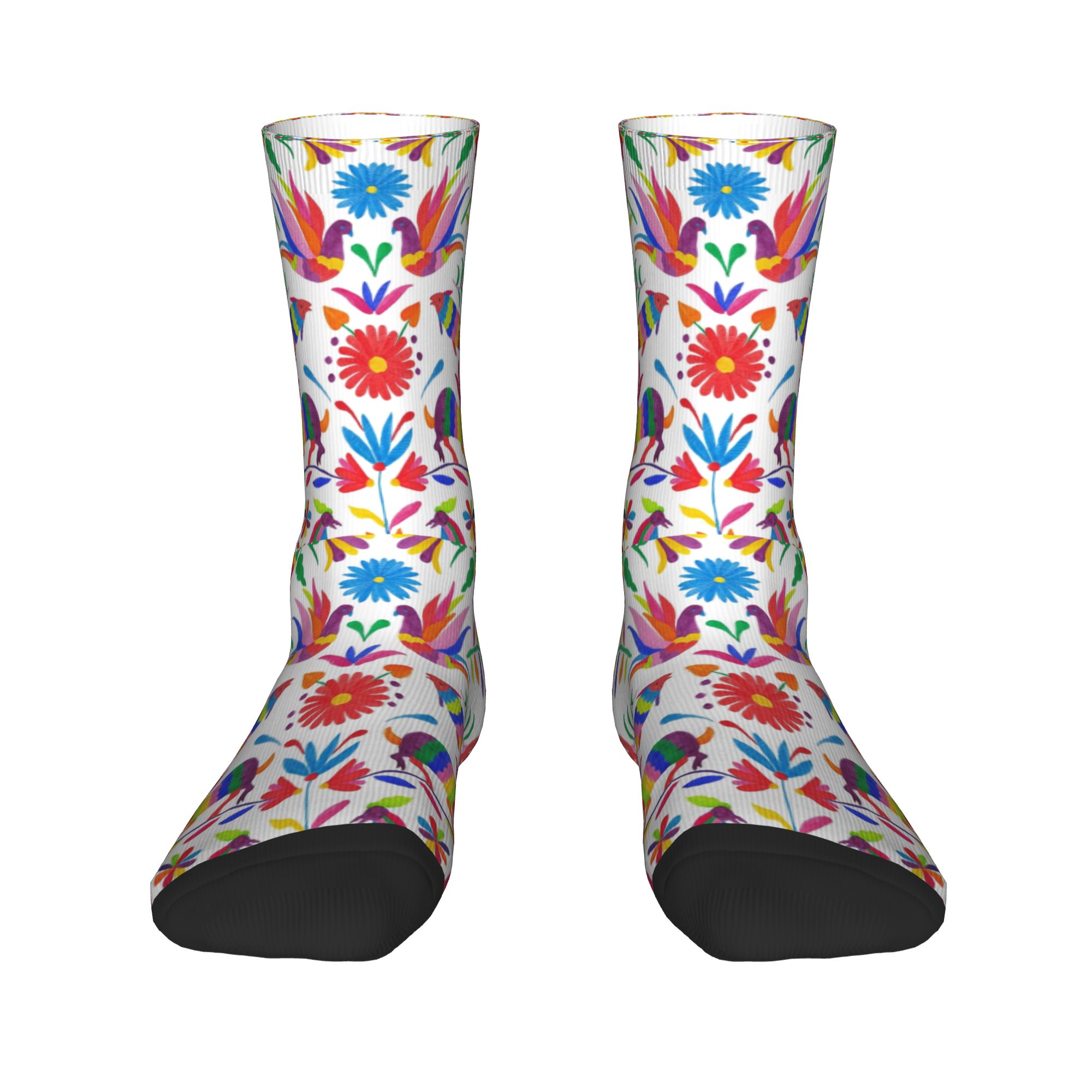 Custom Otomi Folk Mexican Art  – Dress Sock Men recenzja i cena
