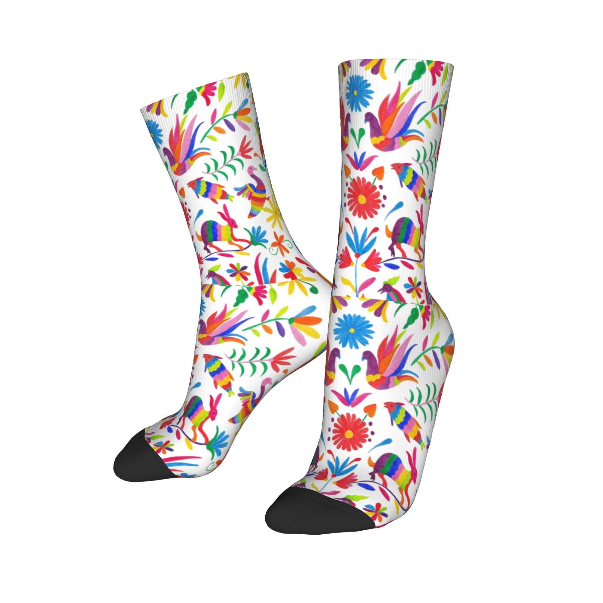 Custom Otomi Folk Mexican Art  – Dress Sock Men recenzja i cena