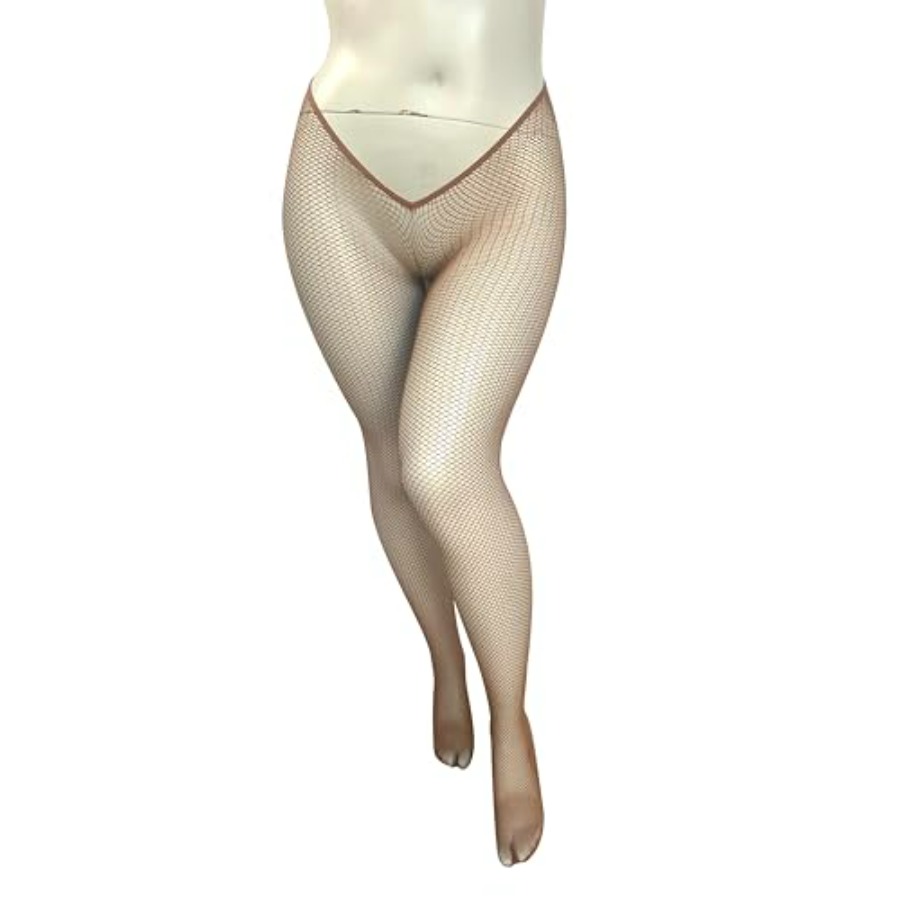V-Cut Skintone Gold Glitter Fi – Fishnet Stocking Women recenzja i cena