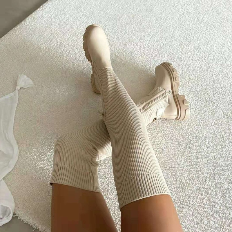 2025 Winter Shoes Women Socks  – Knee High Sock Women recenzja i cena