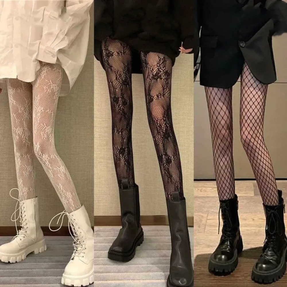Fishnet Stockings Black Tights – Tights Pantyhose Sheer recenzja i cena