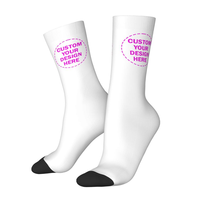 Personalize Custom Photo Logo  – Dress Sock Men recenzja i cena