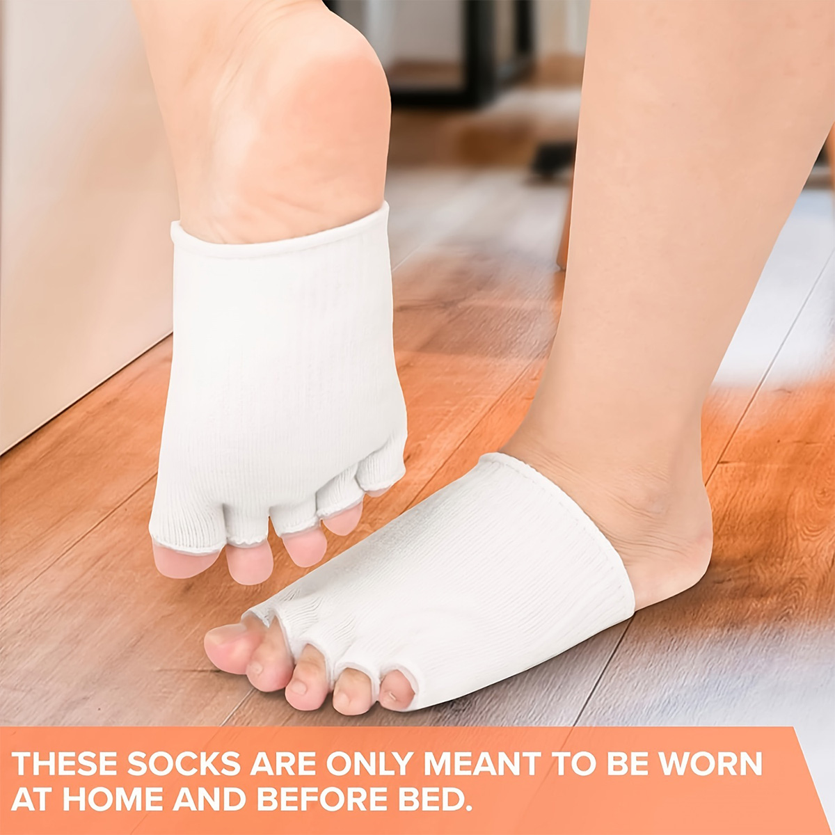 1 Pair Cotton Fiber Gel Split  – Toe Sock Split recenzja i cena
