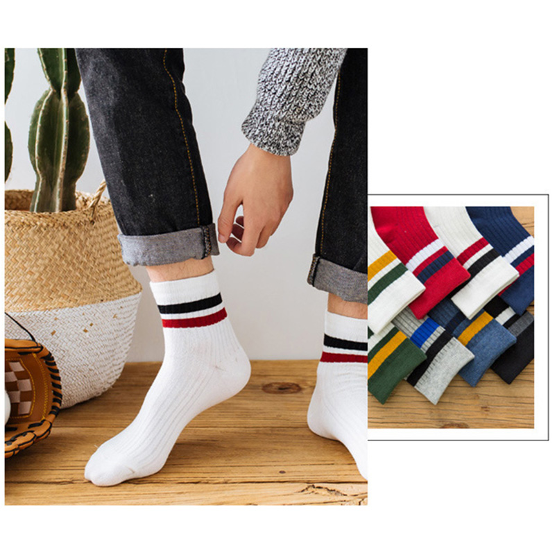 3 Pairs/Pack Cotton Mens Socks – Cotton Crew Sock Pack recenzja i cena