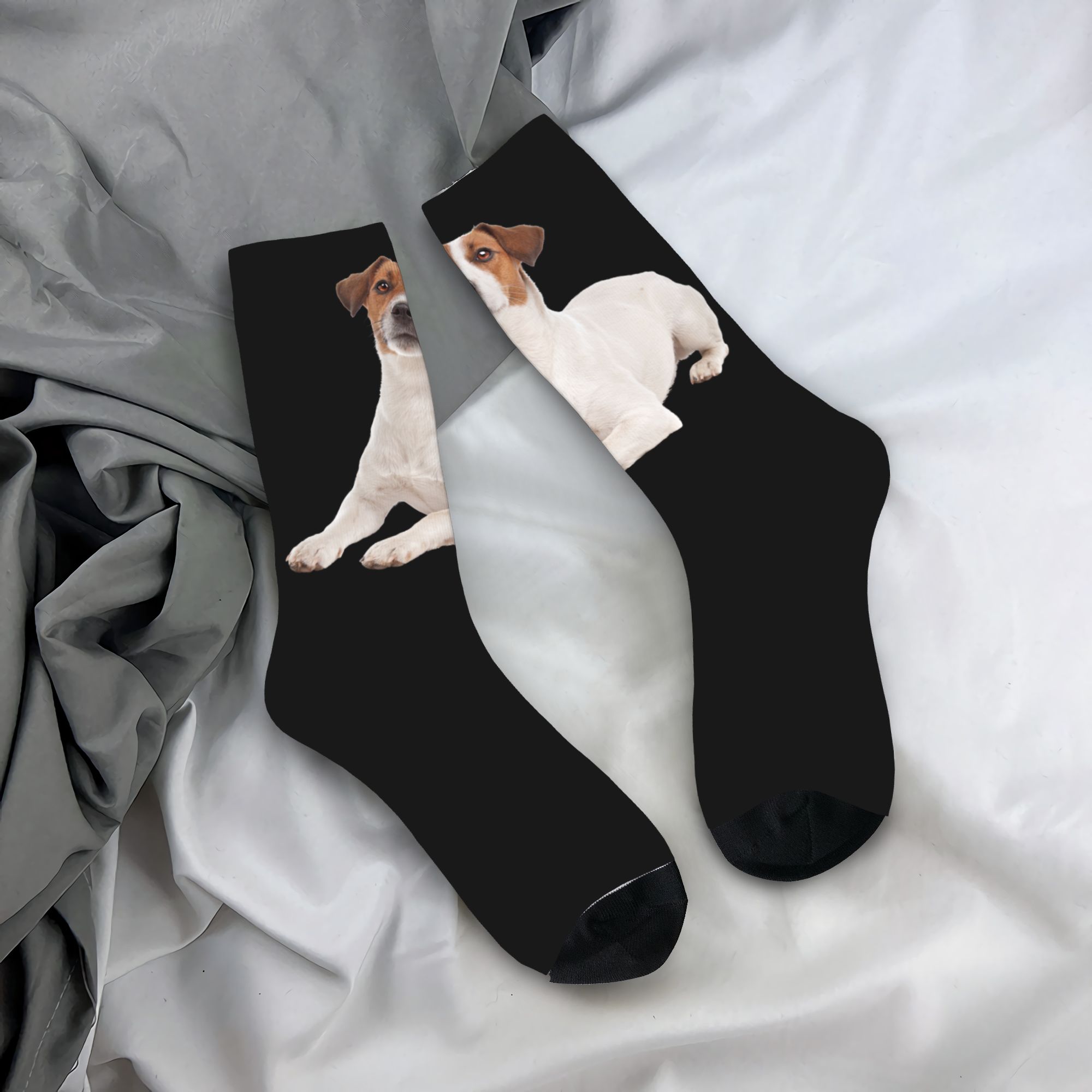 Custom Jack Russell Terrier Do – Dress Sock Men recenzja i cena