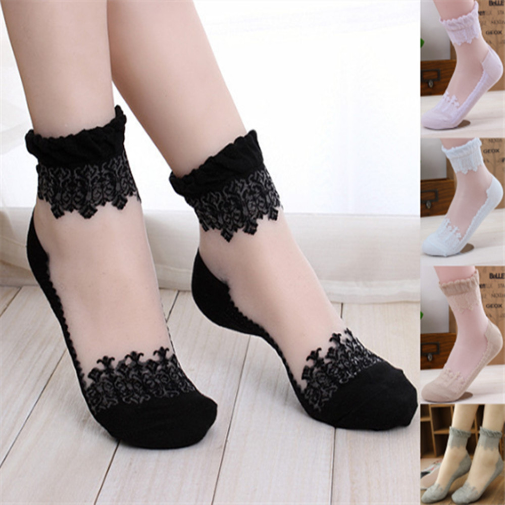 Woman Lace short sock thin soc – Invisibility Sock Loafer recenzja i cena
