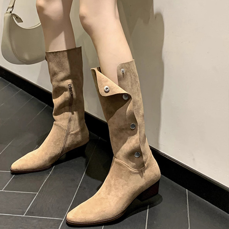 Women's shoes 2025 autumn and  – Knee High Sock Women recenzja i cena