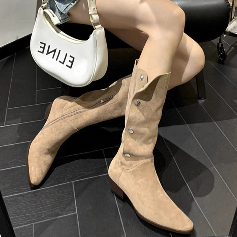 Women's shoes 2025 autumn and  – Knee High Sock Women recenzja i cena