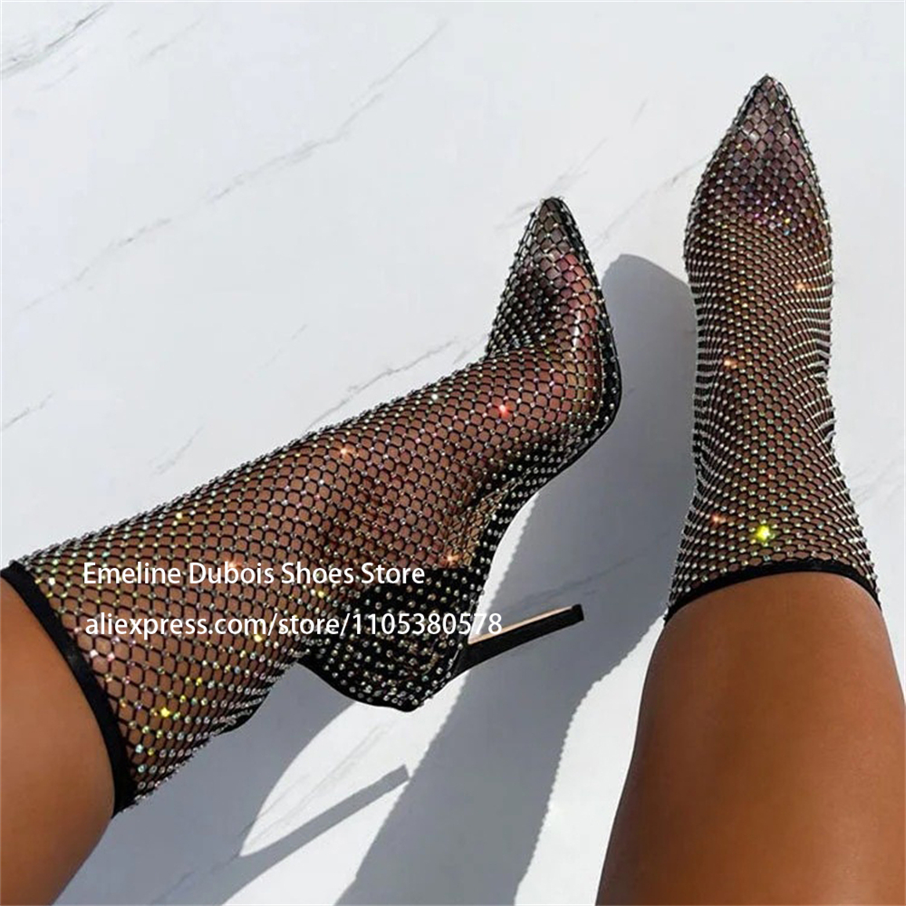 Rhinestones Fishnet Stocking S – Fishnet Stocking Women recenzja i cena