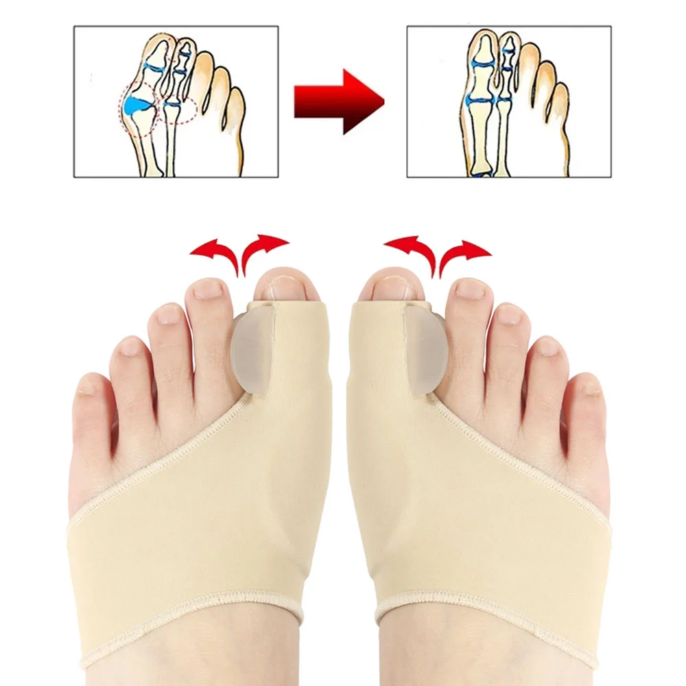 2Pcs Toe Separator Hallux Valg – Ankle Brace Sock recenzja i cena
