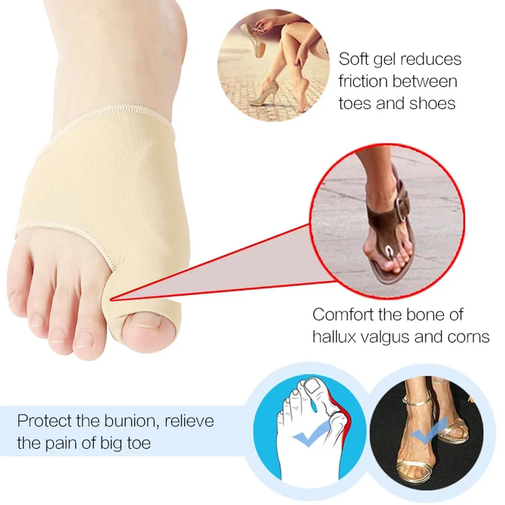 2Pcs Toe Separator Hallux Valg – Ankle Brace Sock recenzja i cena