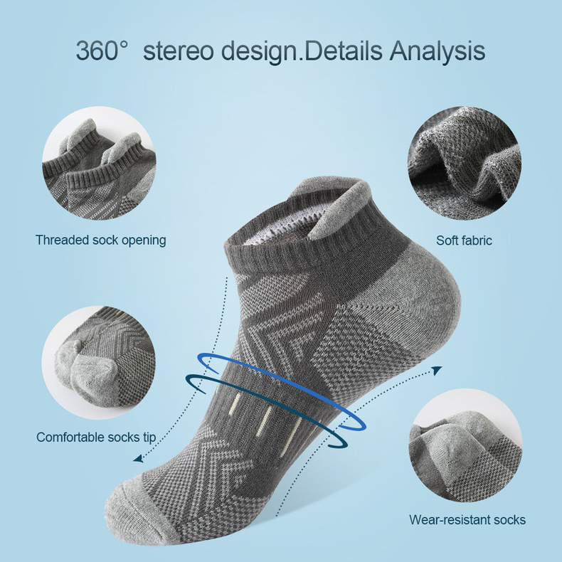 6Pairs Low Cut Cushioned Athle – Athletic Sock Cushion recenzja i cena